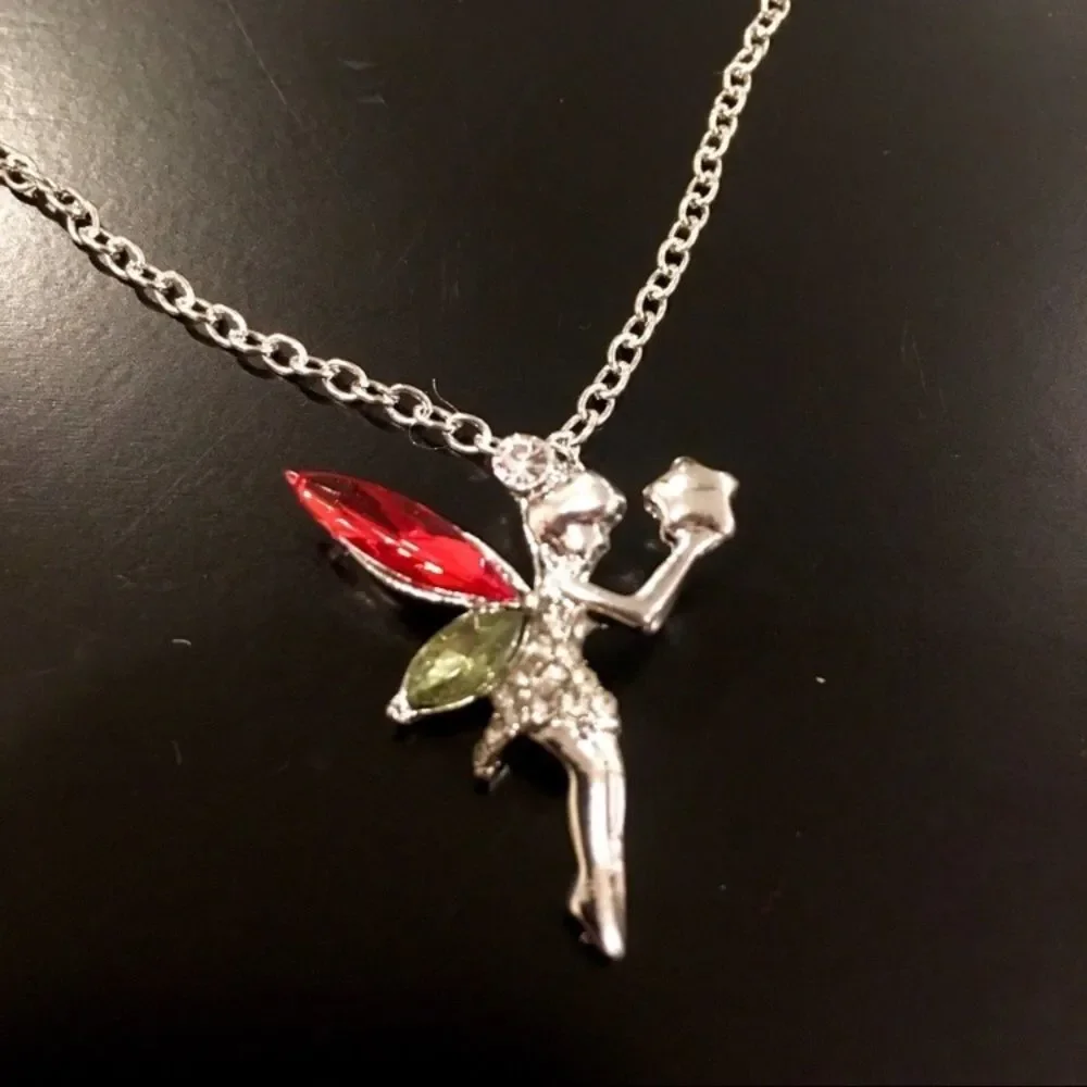 K Fairy Pendant Necklace